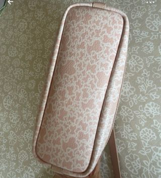 Bandolera Tous Kaos Beige y Rosa