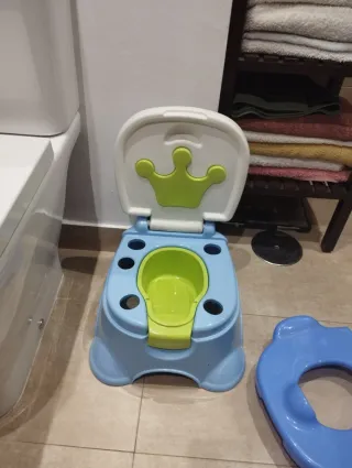 Orinal 3 en 1 (adaptador, taburete) + regalo viaje