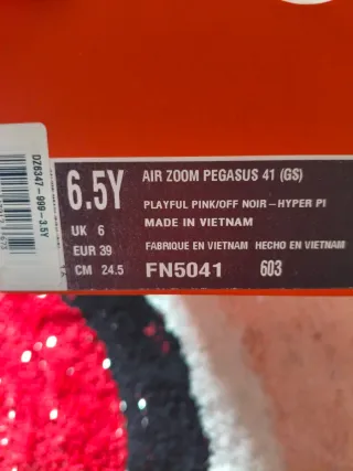 Zapatillas Nike Running Mujer Rosas y Naranjas