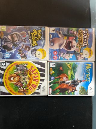4 Juegos Wii: Raving Rabbids y Horsez