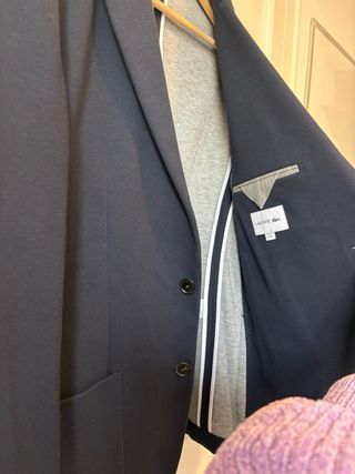 Americana Lacoste Azul a estrenar