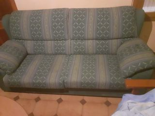 Sofá de 2 plazas estampado