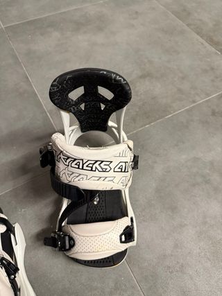 Fijaciones Snowboard Blancas