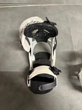 Fijaciones Snowboard Blancas
