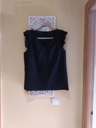 Blusa negra Shein emery rose Talla XL / 42 / 14