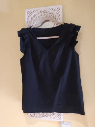 Blusa negra Shein emery rose Talla XL / 42 / 14