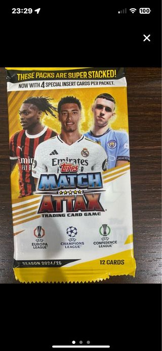 Sobres Topps Match Attax 24/25
