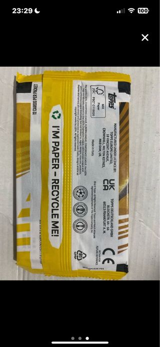 Sobres Topps Match Attax 24/25