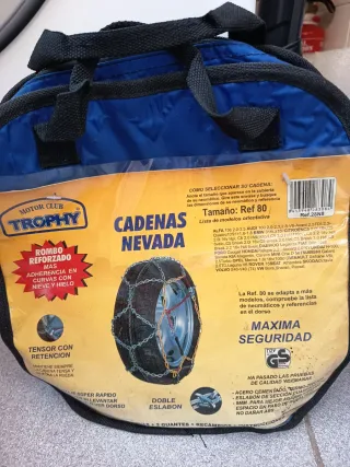 Cadenas para nieve Motor Club Trophy Ref 80