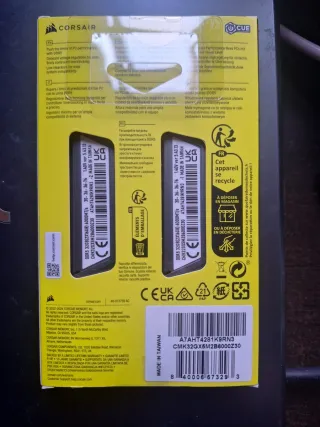 Corsair Vengeance DDR5 32GB (2x16GB) 6000MHz