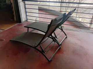 Tumbonas de jardín (2 unidades)