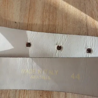 Cintura donna pelle effetto coccodrillo