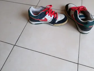 Deportivas Nike Azul y Blanco