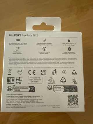 Huawei Freebuds SE2 Blancos