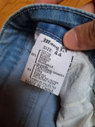 Jeans donna Mango blu taglia 44