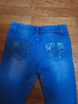 Jeans donna Mango blu taglia 44