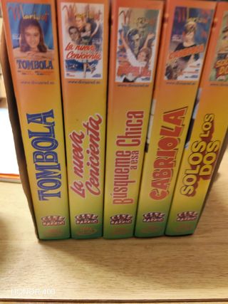 Películas Marisol VHS (Lote 5)