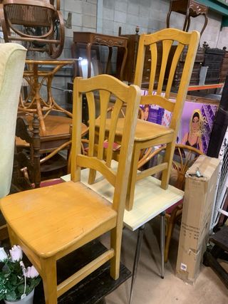 Banco Rinconera Pino estilo provenzal mas mesa