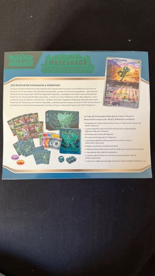 ETB Mascarada Crepuscular Pokémon