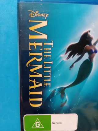 A Pequena Sereia Blu-ray 3D Disney (novo/New)