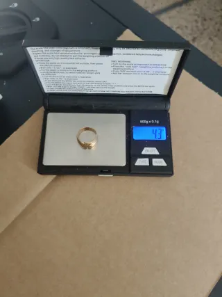 Anillo Oso Dorado