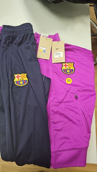 Chándal FC Barcelona Nike Azul y Morado TALLA 12 A