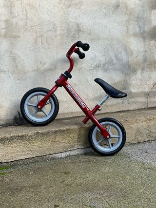 Bicicleta infantil sin pedales