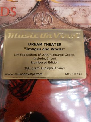 Dream Theater - Images And Words MOVLP780