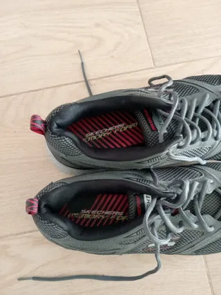 Zapatillas Skechers Gris Talla 45