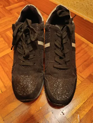 Zapatillas Nike Blancas y Verdes