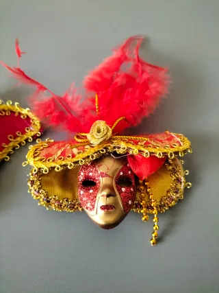 Imanes Máscaras Venecianas Decorativas