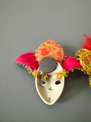 Imanes Máscaras Venecianas Decorativas