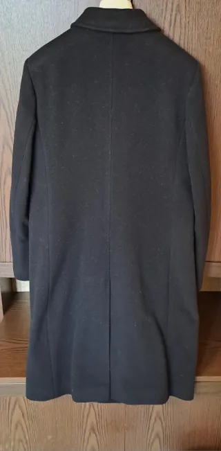 Cappotto lungo nero donna taglia 44