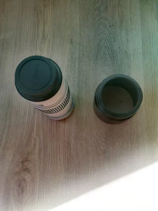 Objetivo Canon ET-74 con funda