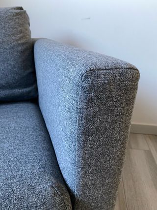 Poltrona IKEA Koarp color grigio fumo