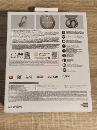 Auriculares Sony WH-1000XM4 Plata