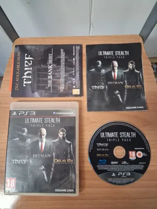 PS3 Ultimate Stealth Triple Pack Juego