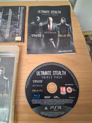 PS3 Ultimate Stealth Triple Pack Juego