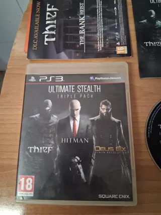 PS3 Ultimate Stealth Triple Pack Juego