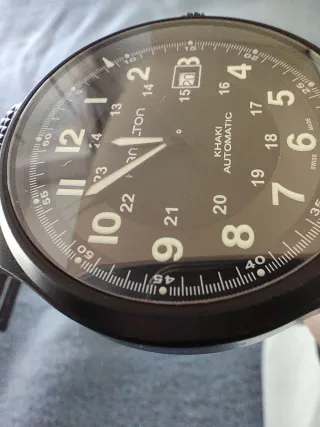 Reloj Hamilton Khaki Field Automatic Negro