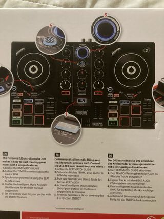 Controlador DJ Hercules DJControl Impulse 200