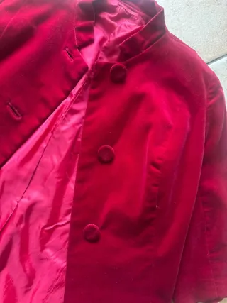 Cappottino rosso stile francese