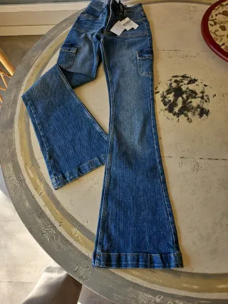 Pantalón vaquero niña Subdued campana