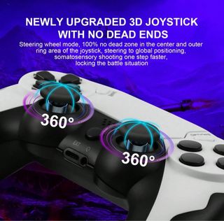 Gamepad Wireless GAMINJA P48 Giroscopio 6 Assi