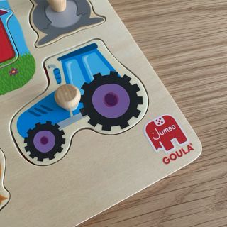 Puzzle Granja Goula Jumbo Siluetas