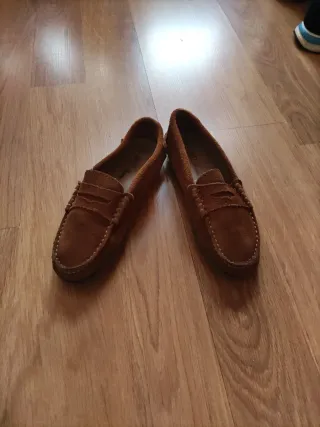 Mocasines niño marrón talla 34