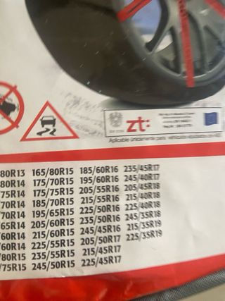 Fundas de nieve textil