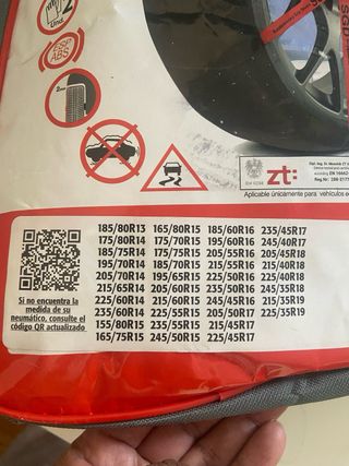 Fundas de nieve textil