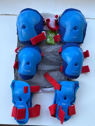Protecciones Patinaje Oxelo Talla XS