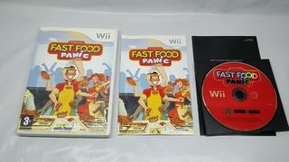 Fast Food Panic Wii PAL España Completo